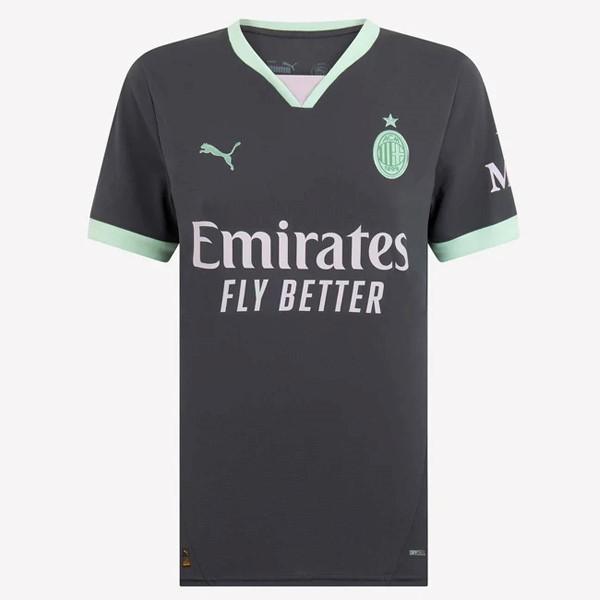 Camiseta AC Milan Tercera equipo Mujer 2024-25